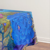 アンティークピ図解入りの、写真付きのーコック&フラワーグランジズ テーブルクロス (インサイチュ)