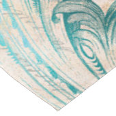 アンティークピ図解入りの、写真付きのーコック&フラワーグランジズ テーブルクロス (アングル)