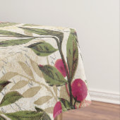 アンティークピ図解入りの、写真付きのーコック&フラワーグランジズ テーブルクロス (インサイチュ)