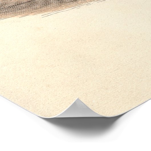 アンティークファッションプレートからのポスター – Heloise Leloir ポスター (角)