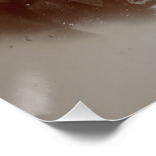 アンティークファミリーコラージュフォトB&Wイメージ ポスター (コーナー)