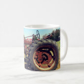 アンティークファームトラクター コーヒーマグカップ (正面右)