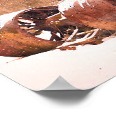 アンティークファームトラクター ポスター (角)