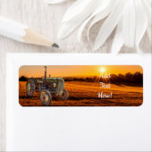 アンティークファームトラクター ラベル (インサイチュ)