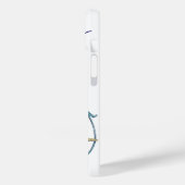 アンティークフィレンチンフローラモチフモノグラム Case-Mate iPhoneケース (裏面 / 左)