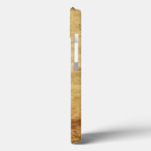 アンティークフィレンツェ赤ゆり(紋章の)フラ・ダ・リ羊皮紙 Case-Mate iPhoneケース (裏面 / 左)