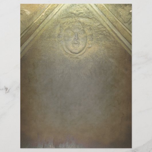 アンティークフェイクブロンズエンボスメダリオン (正面)