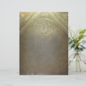 アンティークフェイクブロンズエンボスメダリオン (スタンド正面)