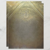 アンティークフェイクブロンズエンボスメダリオン (正面/裏面)