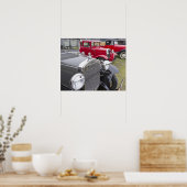 アンティークフォード自動車 ポスター (キッチン)