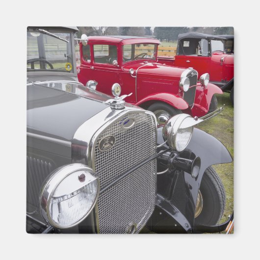 アンティークフォード自動車 マグネット (正面)