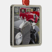 アンティークフォード自動車 メタルオーナメント (右)