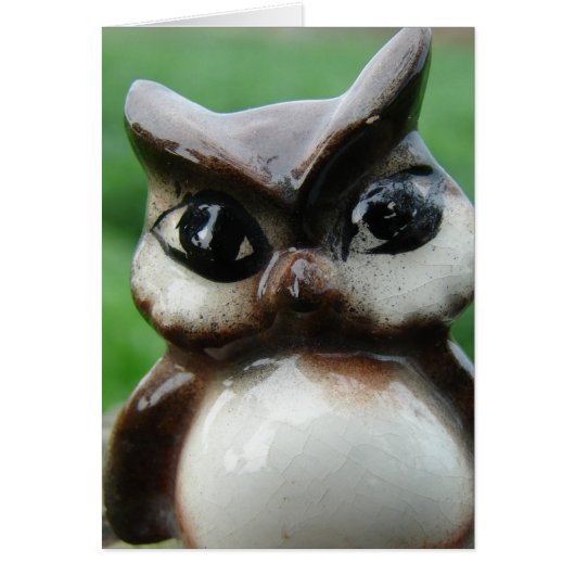 アンティークフクロウ (正面)