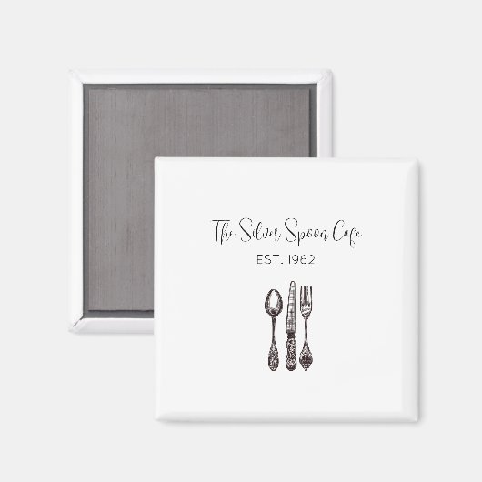 アンティークフラットウェアフードビジネスアーティザングルメ マグネット (正面/裏面)