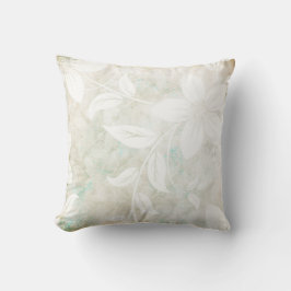 アンティークフラワーズクリームホワイト クッション