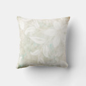 アンティークフラワーズクリームホワイト クッション (裏面)