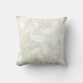 アンティークフラワーズクリームホワイト クッション (正面)