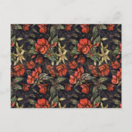 アンティークフラワーズバイアレクサンドラ調理師アカリナンダラ ポストカード