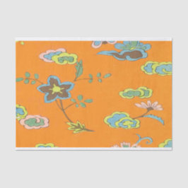 アンティークフラワーデザイン – クラフトティッシュペーパー 薄葉紙