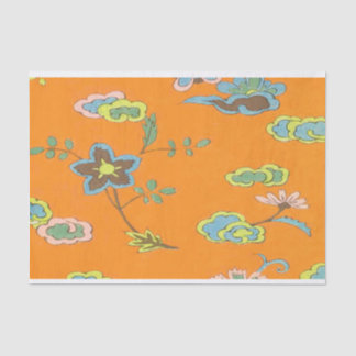 アンティークフラワーデザイン – クラフトティッシュペーパー 薄葉紙