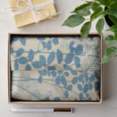 アンティークフラワーデザイン – クラフトティッシュペーパー 薄葉紙 (ギフト)