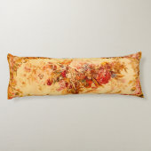 アンティークフラワーブーケ抱き枕 ボディピロー (裏面)