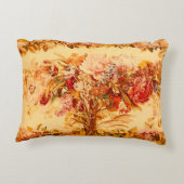 アンティークフラワーブーケ アクセントクッション (裏面)