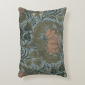 アンティークフラワーモリスガーデンフローラ壁紙 アクセントクッション (正面(垂直))