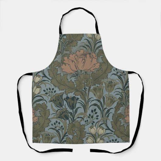 アンティークフラワーモリスガーデンフローラ壁紙 エプロン (正面)