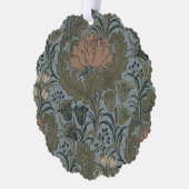 アンティークフラワーモリスガーデンフローラ壁紙 オーナメントカード (左)