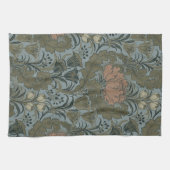 アンティークフラワーモリスガーデンフローラ壁紙 キッチンタオル (横)