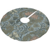 アンティークフラワーモリスガーデンフローラ壁紙 ブラッシュドポリエステルツリースカート (アングル)