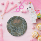 アンティークフラワーモリスガーデンフローラ壁紙 ペーパープレート (パーティー)