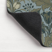 アンティークフラワーモリスガーデンフローラ壁紙 マウスパッド (コーナー)