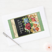 アンティークフランスのアンブレー香水 長方形シール (封筒)