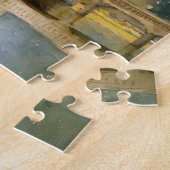 アンティークフランスのキャッスルウォーターカラーパズル | ジグソーパズル (側面)