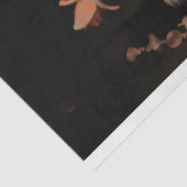 アンティークフランスのテーブルクロック2デクページ紙 薄葉紙 (詳細)