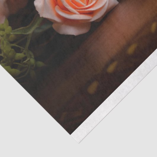 アンティークフランスのテーブル時計1デクページ紙 薄葉紙 (詳細)