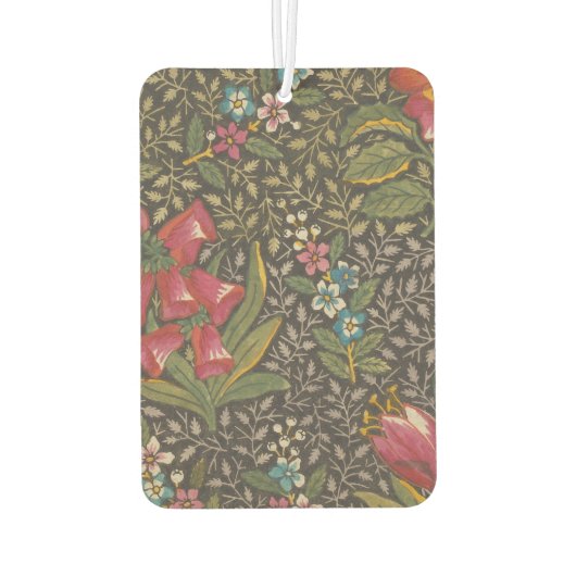 アンティークフランスのトイルドジュイ1800sフローラブランチ カーエアーフレッシュナー (裏面)