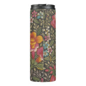 アンティークフランスのトイルドジュイ1800sフローラブランチ タンブラー (裏面)