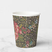 アンティークフランスのトイルドジュイ1800sフローラブランチ 紙コップ (右)