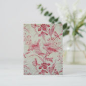 アンティークフランスのトイル ポストカード (スタンド正面)