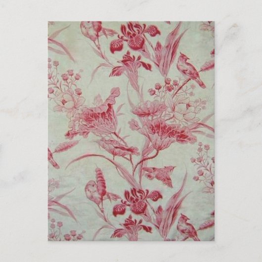 アンティークフランスのトイル ポストカード (正面)