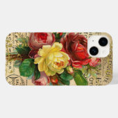 アンティークフランスのバラ Case-Mate iPhoneケース (裏面 (横))