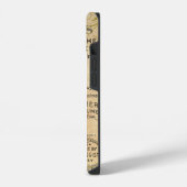 アンティークフランスのバラ iPhoneケース (左側面)