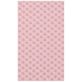 アンティークフランスのピンクビクトリアンスタイルフローラロココ テーブルクロス (正面)