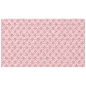 アンティークフランスのピンクビクトリアンスタイルフローラロココ テーブルクロス (正面(横))