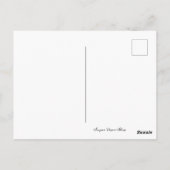 アンティークフランスのファッションイラストレーション葉書 ポストカード (裏面)