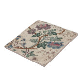 アンティークフランスのフラワープラムモス | タイル (側面)