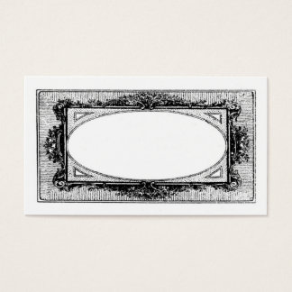 アンティークフランスのフレームカード